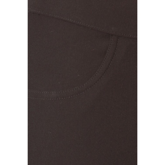Women's Classic Skinny Soft Stretchy Ponte Pants - Picture 4 of 7